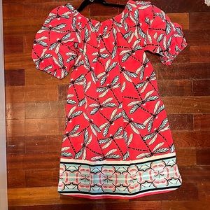 Crown & Ivy dress with dragonflies. Size small.